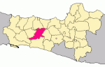 Locator kabupaten banjarnegara